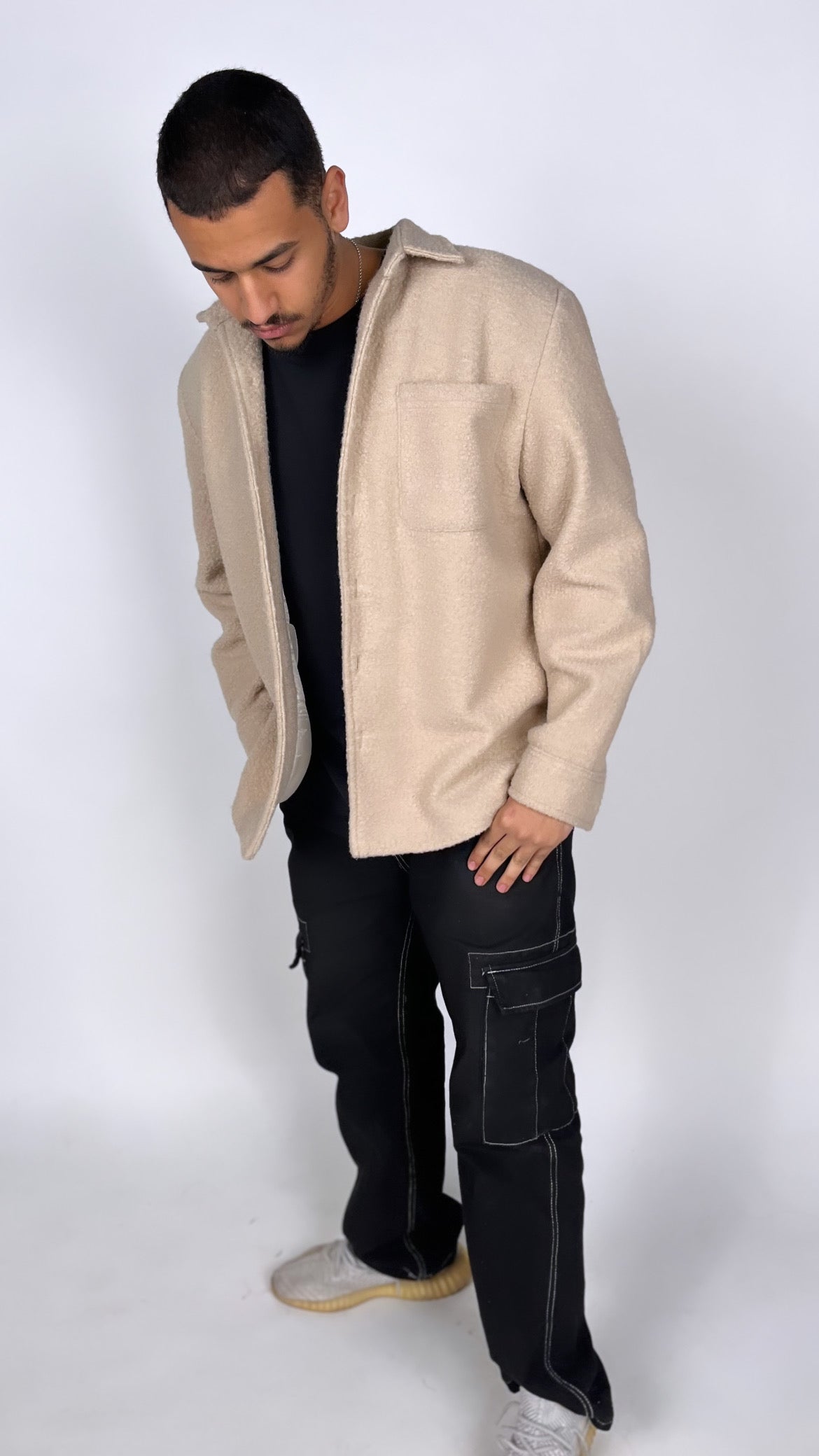 PAPPY'S BEIGE SHACKET